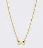 Ted Baker Tengar Gold Tux Bow Pendant Necklace