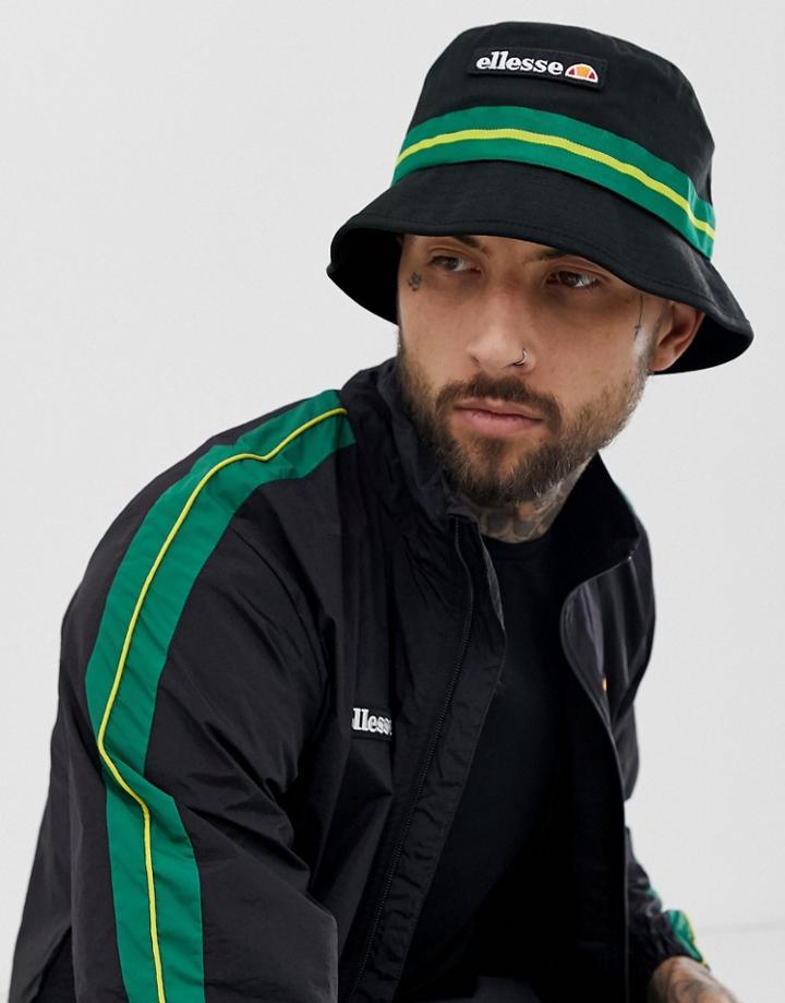 Ellesse Marlo Bucket Hat In Black - Black