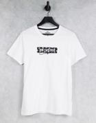 Hollister Tech Chest & Back Logo T-shirt In White