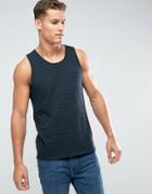 D-struct Jacquard Tank - Black