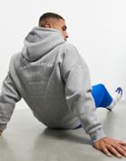 Jameson Carter Taylor Oversize Hoodie In Gray-grey