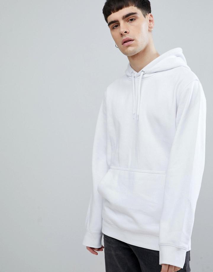 Weekday Hawk Hoodie White - White