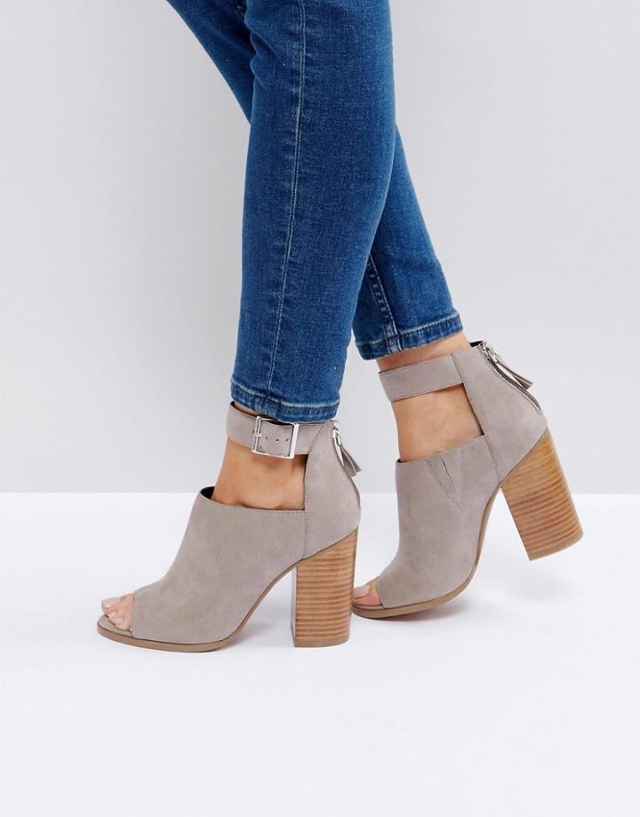 Asos Orla Heeled Shoes - Gray