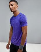 Adidas Training T-shirt In Gradient In Blue Br4199 - Navy