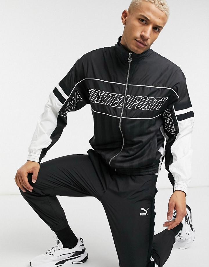 Puma Luxtg Track Jacket In Black