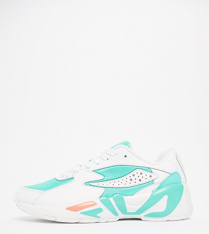 Fila Mind Blower Shoes In Mint - Green