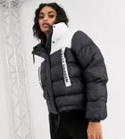 Helly Hansen P & C Puffer Jacket In Black