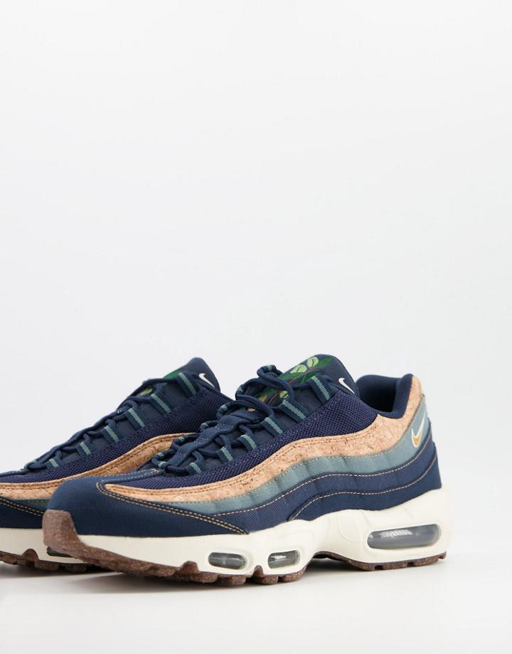Nike Air Max 95 Se M2z2 Sneakers In Obsidian-navy
