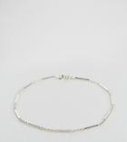 Designb Ball Bar Bracelet In Sterling Silver Exclusive To Asos - Silver