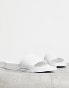French Connection Slides In White