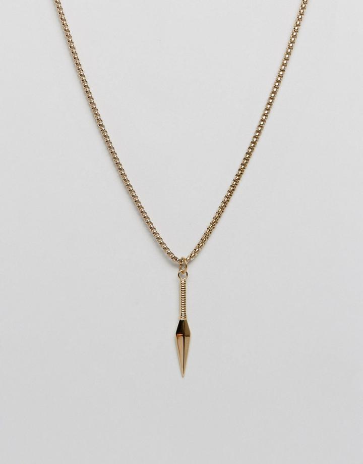 Vitaly Kuani Necklace In Gold - Gold
