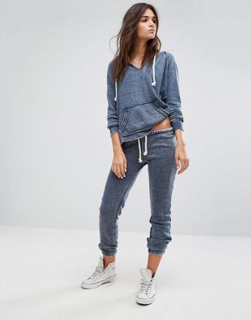 Ocean Drive Burn Out Joggers - Navy