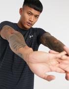 Under Armour Training Seamless Fade T-shirt In Black