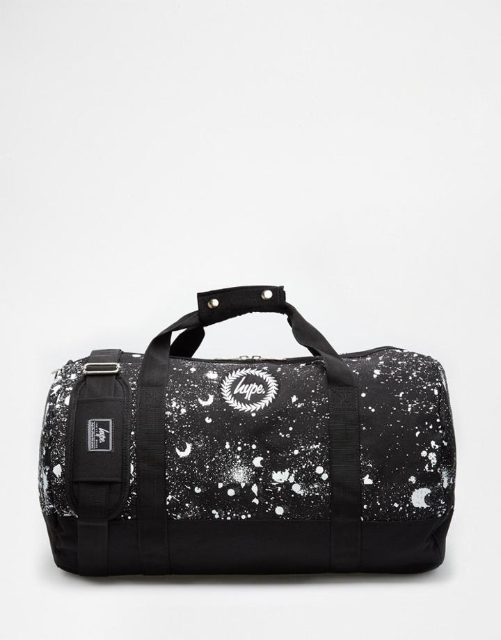 Hype Carryall In Black Speckle - Black