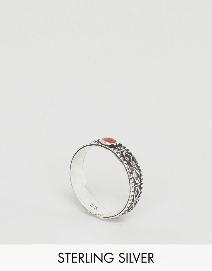 Regal Rose Sterling Silver Cora Ring - Silver