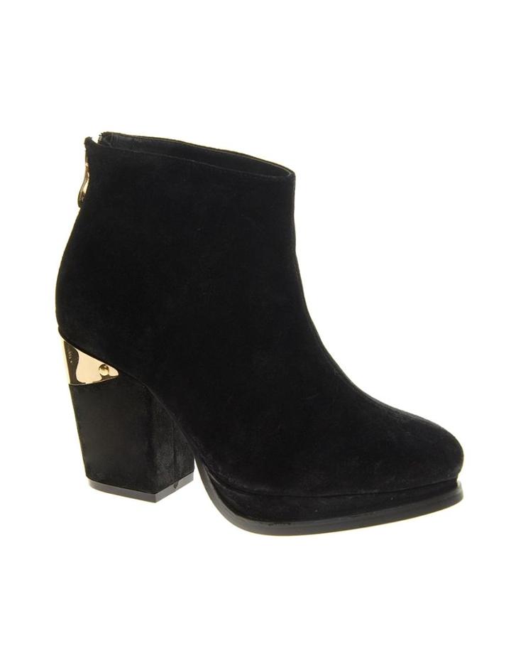 Sol Sana Larry Black Ankle Boots