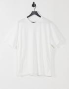 Topman Organic Cotton Oversized T-shirt In White