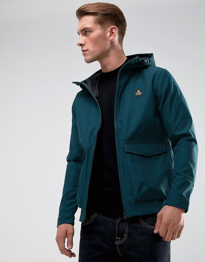 Jack & Jones Logo Harrington Jacket - Navy