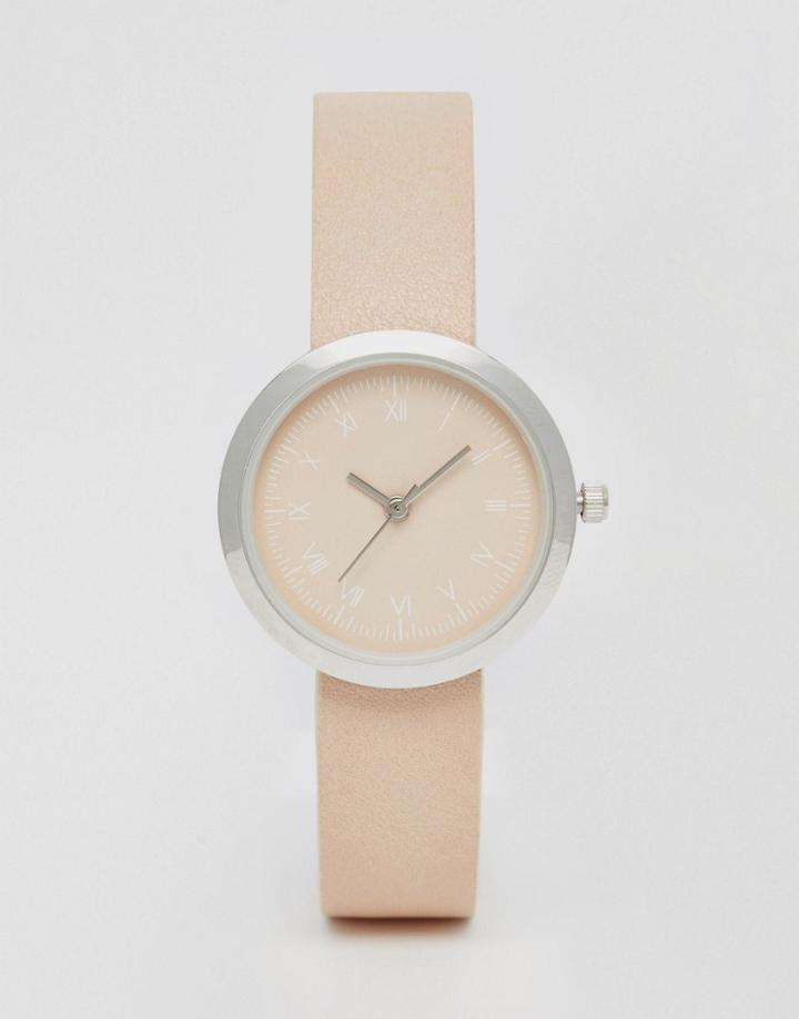Asos Shoulderless Case Tonal Watch - Nude