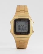 Casio Gold Digital Vintage Style Watch A178wga-1 - Gold