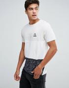 Jack & Jones Originals T-shirt With Block Panel Detail - Gray