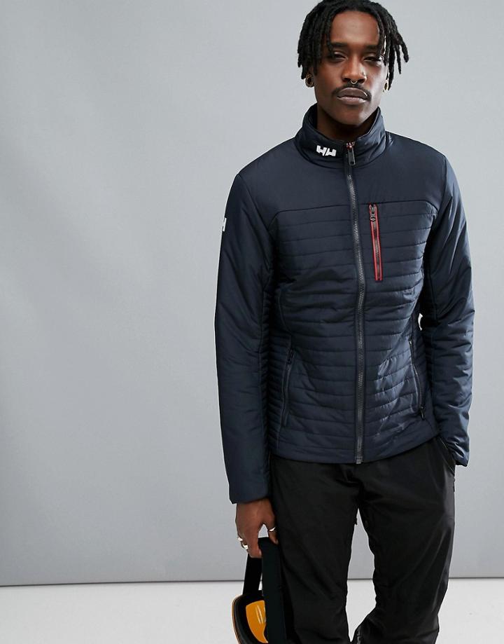 Helly Hansen Crew Insulator Jacket In Navy - Navy