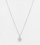 Serge Denimes Sterling Silver Round Pendant In Silver Exclusive To Asos