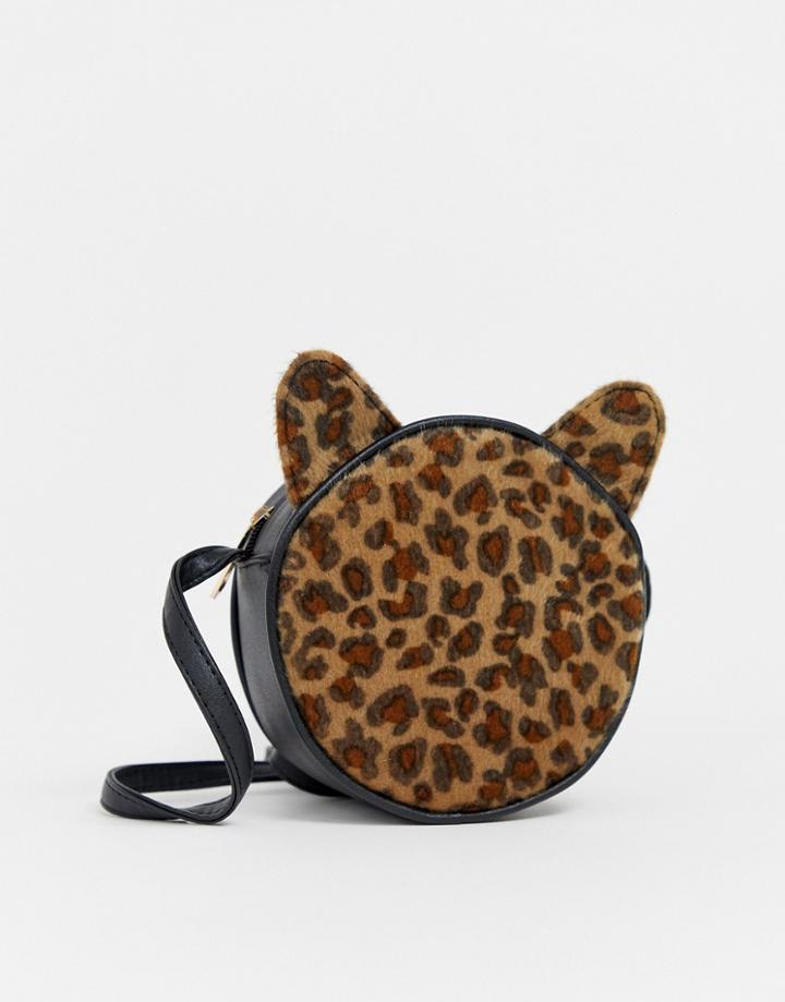 Yoki Leopard Cross Body Bag - Multi