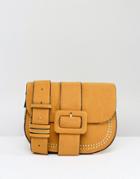 Yoki Buckle Front Saddle Bag - Yellow