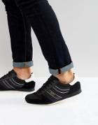 Boss Orange By Hugo Boss Nylon And Suede Sneakers Black - Black