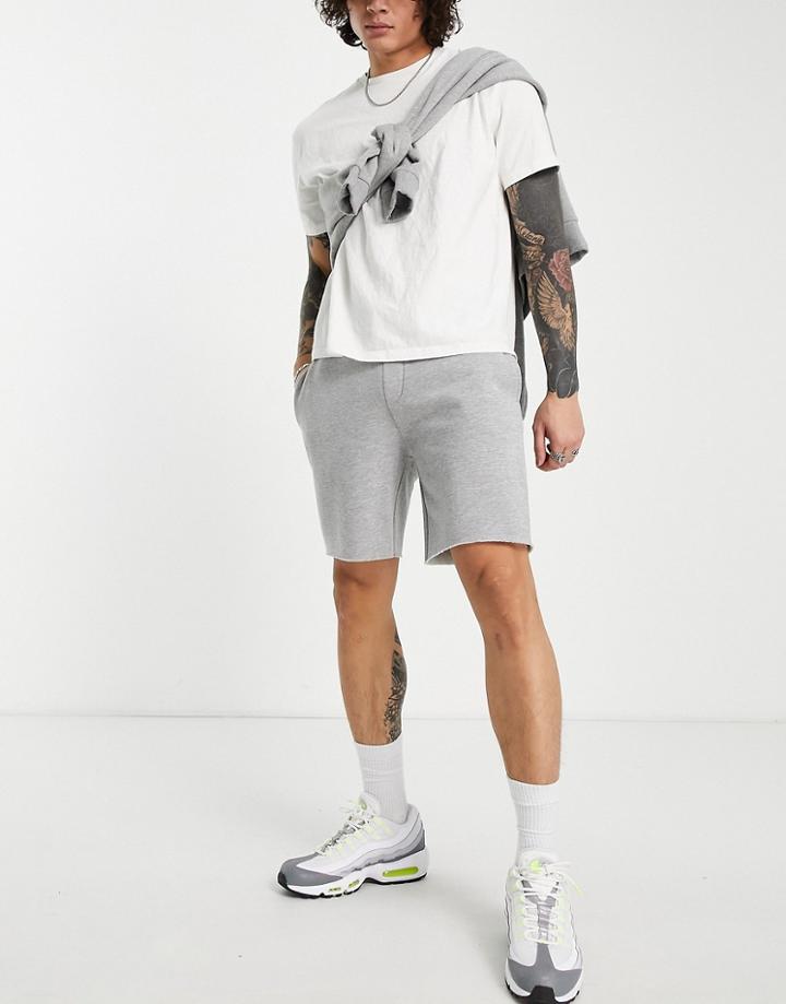 Topman Set Short In Gray