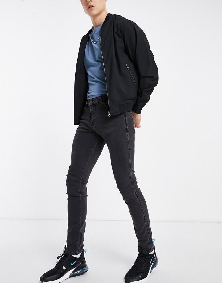 Dr Denim Snap Skinny Fit Jeans-black