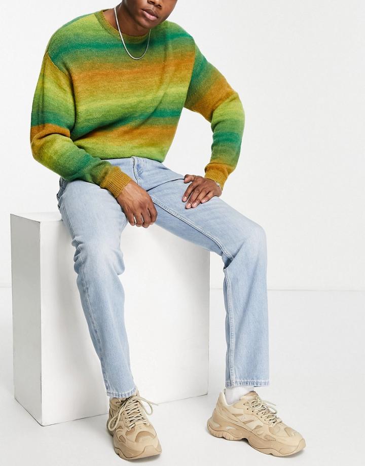 Weekday Pine Jeans In Verona Blue-blues