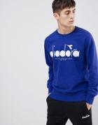 Diadora Logo Sweatshirt-blue