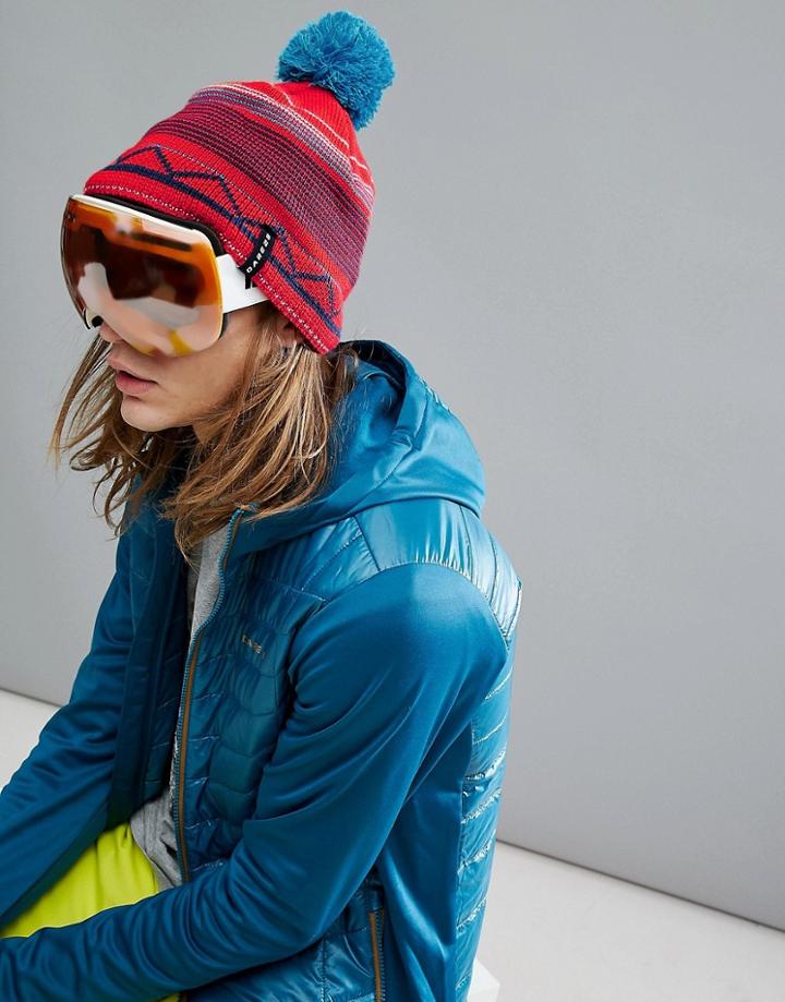Dare2b Ski Fleece Bobble Beanie - Red