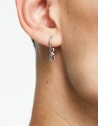 Classics 77 Crab Claw Hoop Earring In Silver