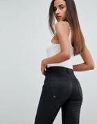 Salsa Secret Waist Sculpting Coated Jegging - Black