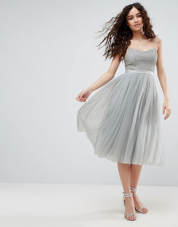 Needle & Thread Coppelia Ballet Dress - Blue