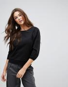 Vero Moda Oversize Sweatshirt - Black
