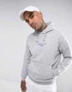 Parlez Hoodie With Sport Logo - Gray