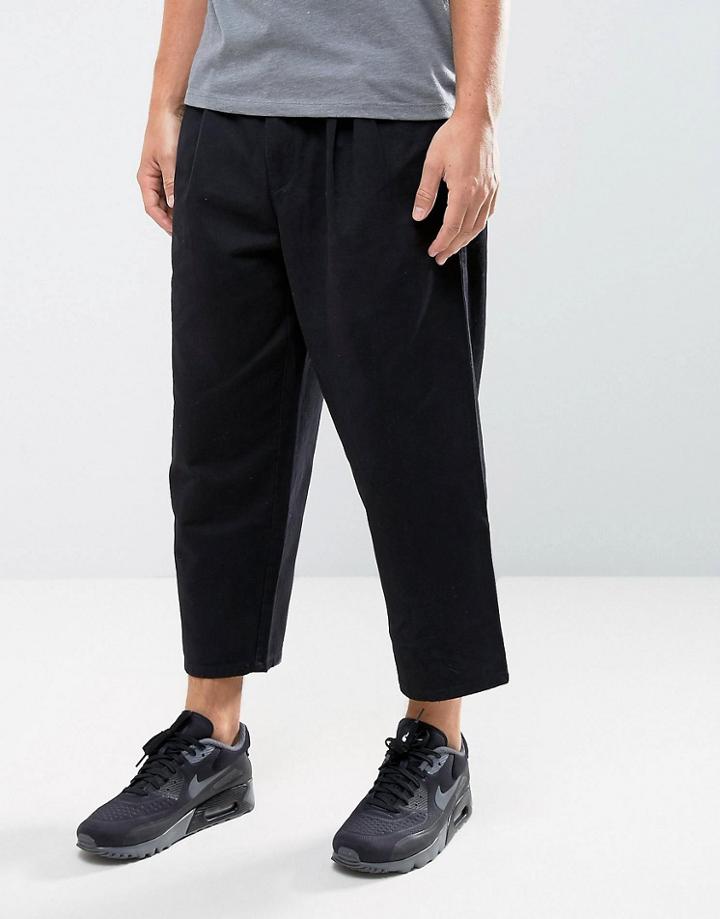 Hymn Two Pleat Pants - Black