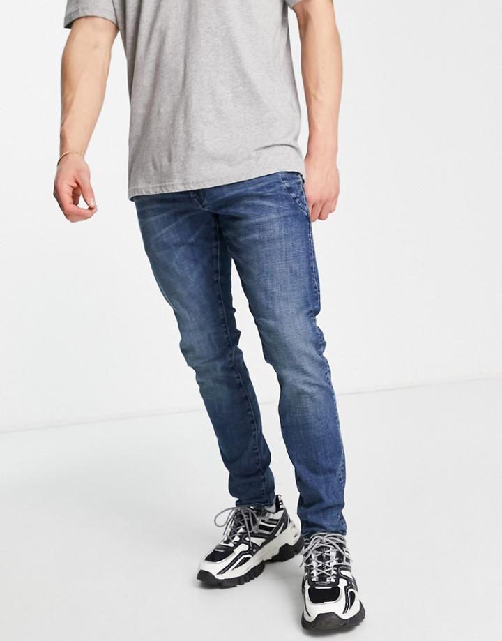 G-star Lancet Skinny Jeans In Light Blue Wash