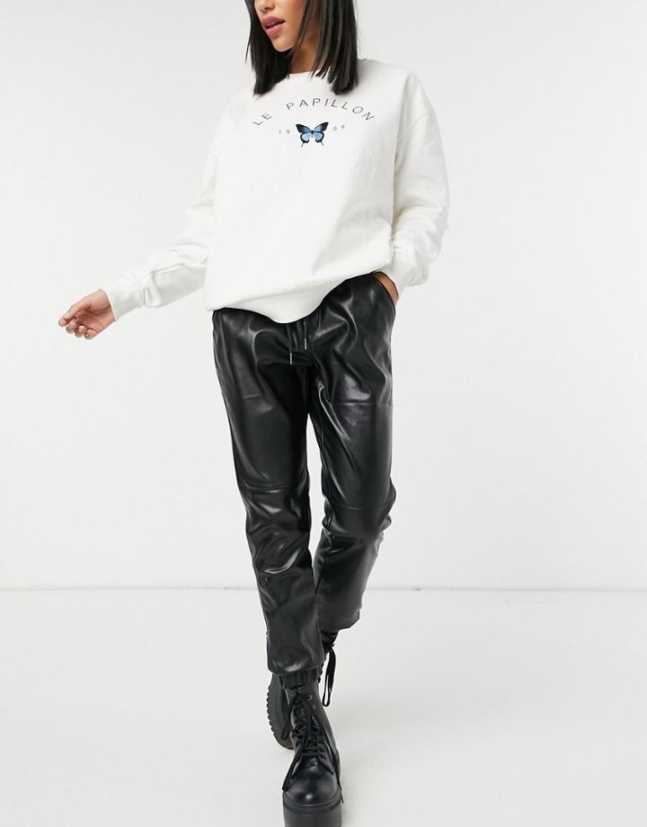 Bb Dakota Walk It Out Sweatpants In Black