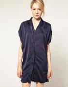 Peoples Market Shirt Dress - Blue