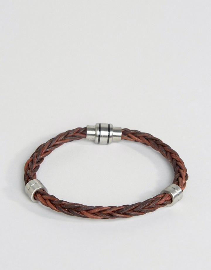 Ted Baker Weave Bracelet - Brown