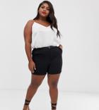 Vero Moda Curve Chino Shorts - Black