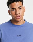 Boss Tchup T-shirt In Blue-blues
