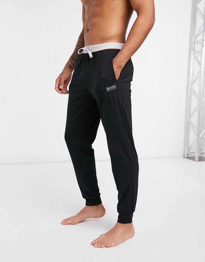 Boss Bodywear Lounge Sweatpants In Navy