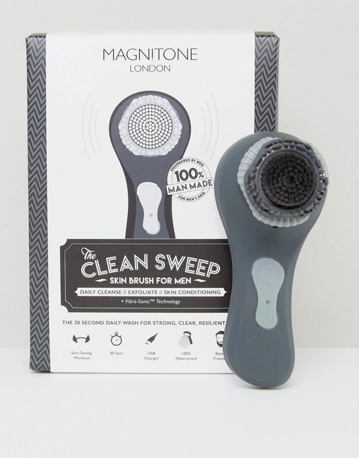 Magnitone The Clean Sweep - Cleansing Brush For Men - Green