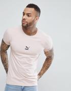 Puma Logo Slim T-shirt - Pink